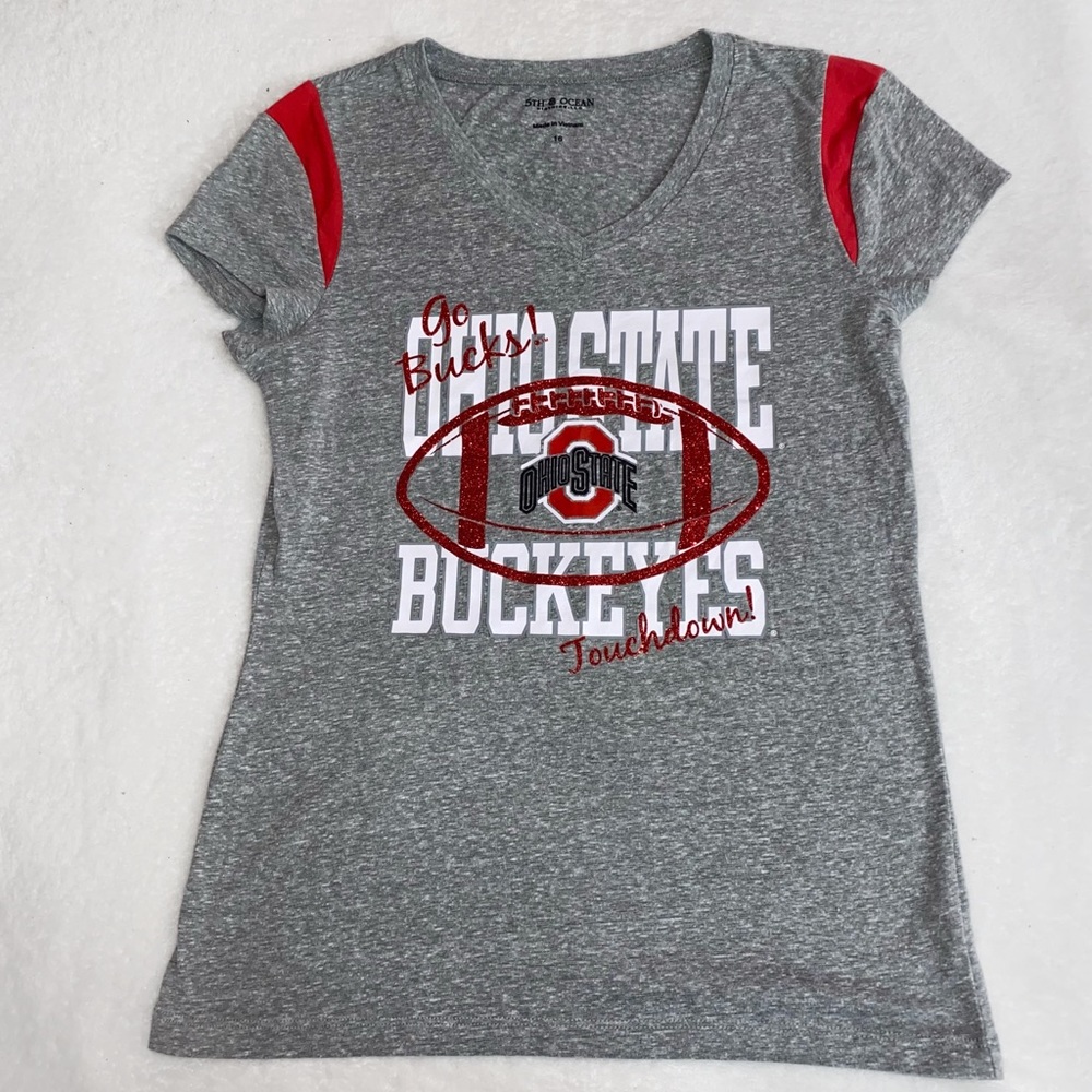 ⭐️3/$20⭐️ Girls Ohio State Buckeyes Tee Shirt